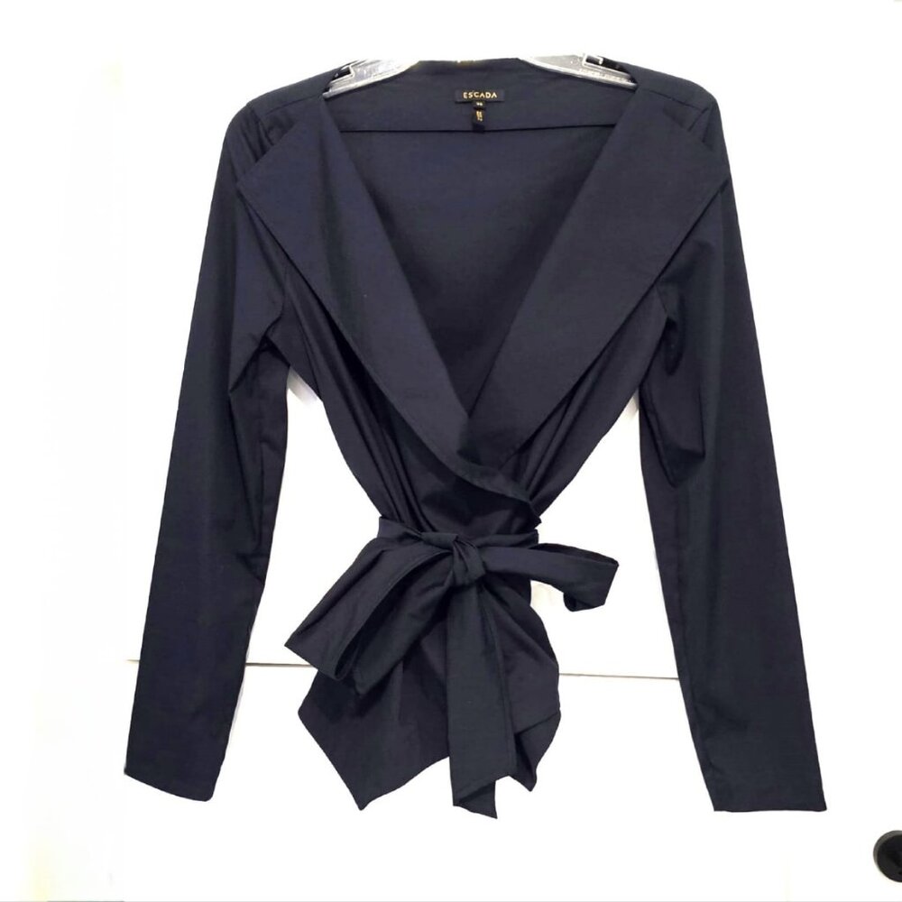 ESCADA WRAP BLOUSE!  New!🆕🆕🆕